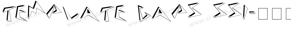 Template Caps SSi字体转换